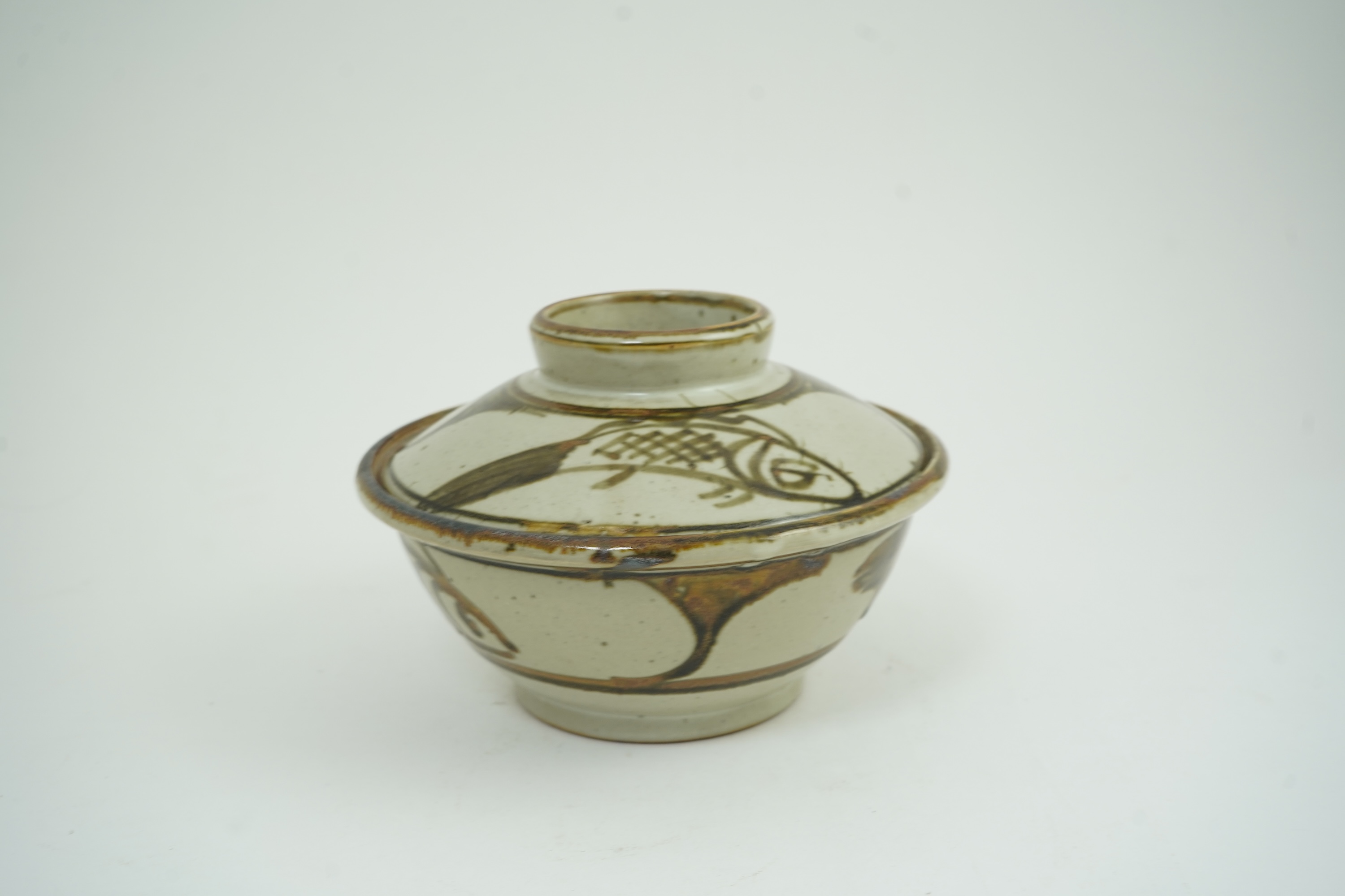 Michael Cardew CBE (1901-1983) at Wenford Bridge: A stoneware bowl and cover